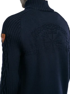 Flash Sale Vegvisir Men's Sweater - Norwegian Wool Men Half-Zip