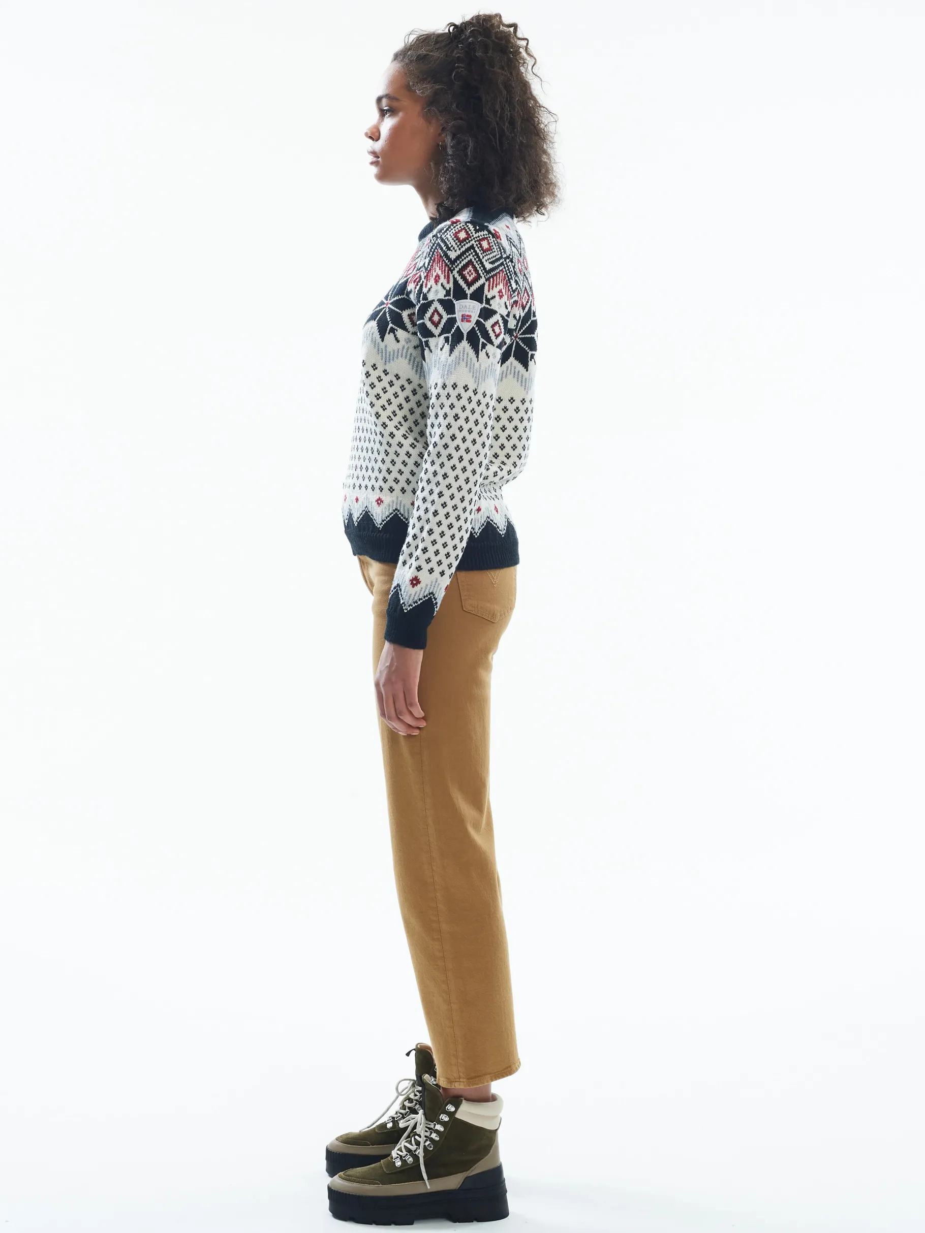 Shop Vilja Women's Knit Sweater Women Round Neck