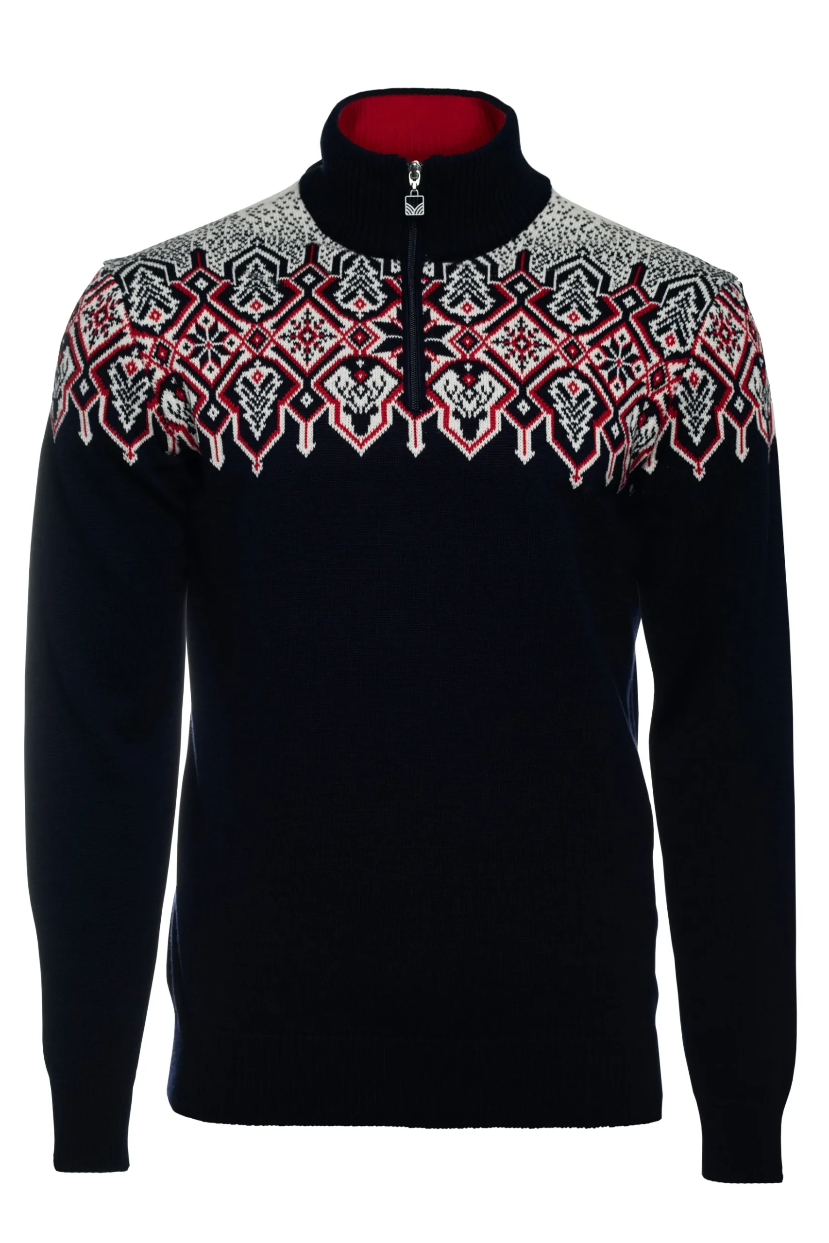 Best Winterland Men's Merino Wool Sweater Men Half-Zip