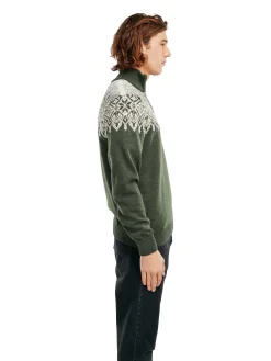 Discount Winterland Men's Merino Wool Sweater Men Half-Zip