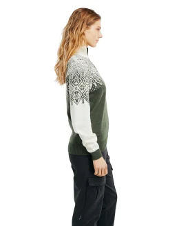 Sale Winterland Women's Merino Wool Sweater Women Half-Zip