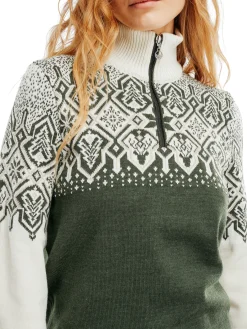 Sale Winterland Women's Merino Wool Sweater Women Half-Zip