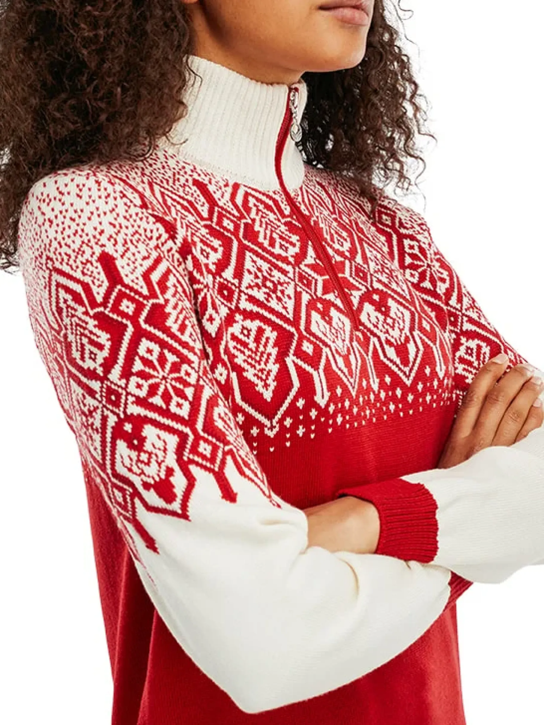 Best Sale Winterland Women's Merino Wool Sweater Women Half-Zip